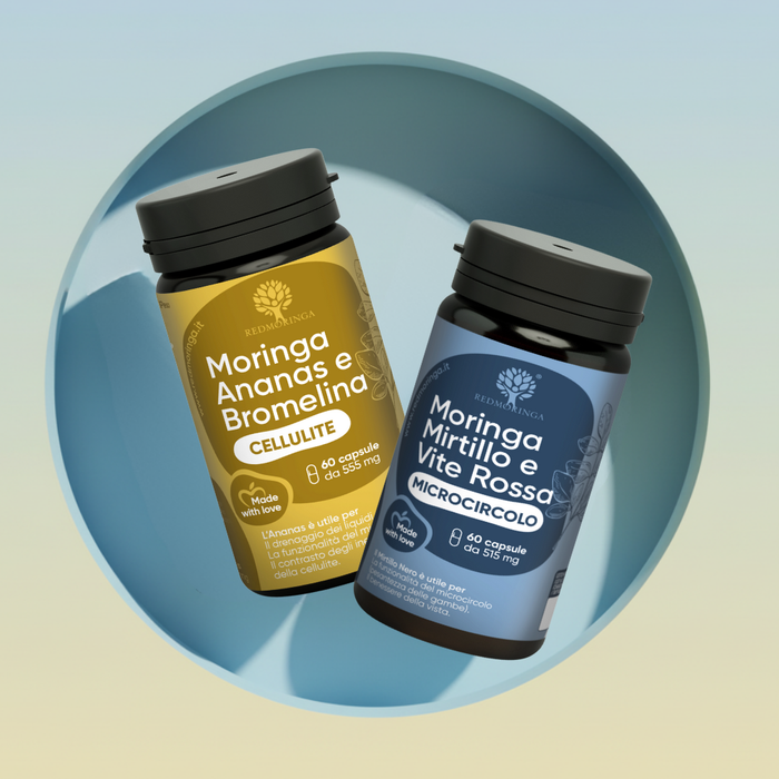 Trattamento Anticellulite Drenante | Bromelina, Moringa e Mirtillo