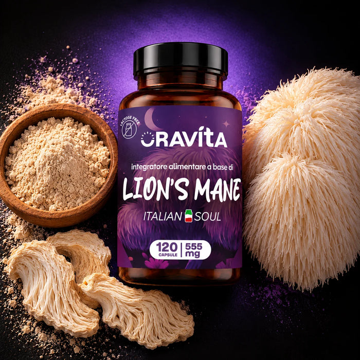 Lion's Mane Estratto Titolato | Memoria, Concentrazione e NGF