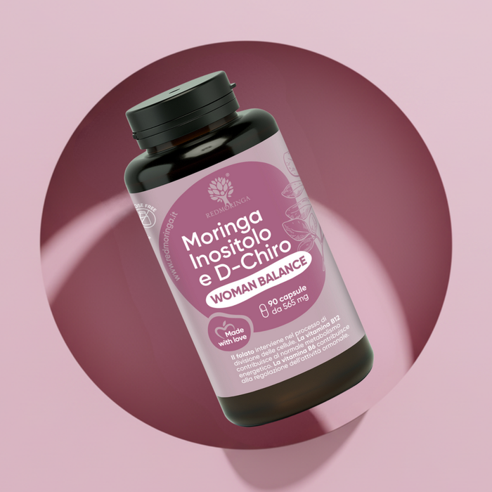 Inositol & Moringa BIO Supplement | Female Hormonal Balance | Fertility & PCOS | 100% Natural