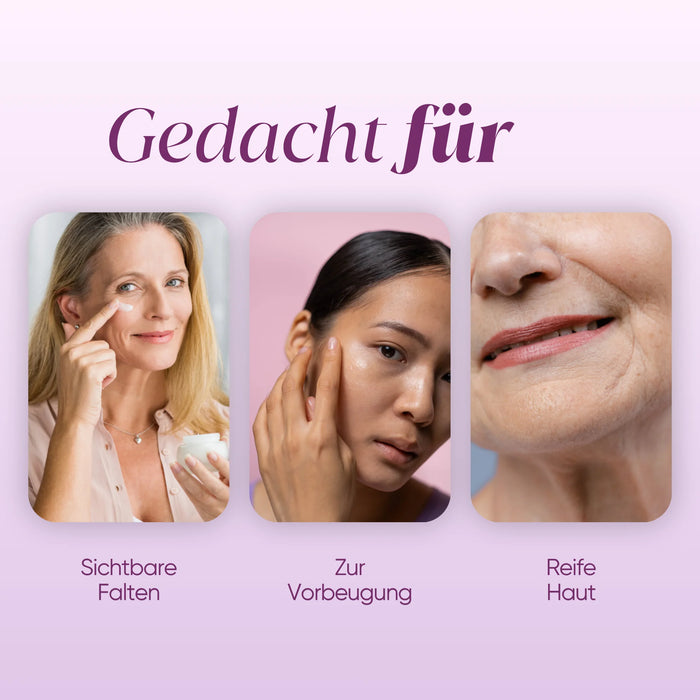Anti-wrinkle serum for existing wrinkles, prevention and mature skin