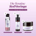 RedMoringa routine: two-phase make-up remover, anti-wrinkle serum, anti-age face cream