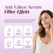 Anti-wrinkle filler serum: hyaluronic acid and Moringa, 99% natural origin