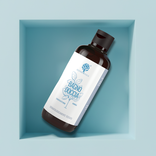 Bagnodoccia naturale e idratante RedMoringa con estratti vegetali, deterge delicatamente lasciando la pelle morbida e profumata.