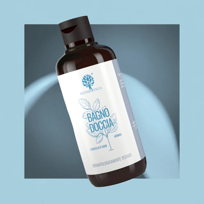 Nourishing Moisturizing Body Wash with Moringa, Natural Eco-Bio