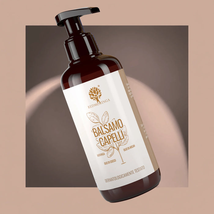 Natural Hair Conditioner with Moringa | Shea Butter, Argan & Coconut – Nourishing & Detangling for All Hair Types
