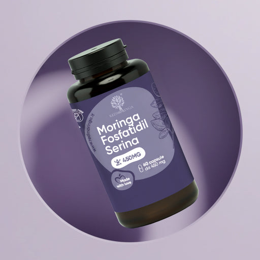Moringa, Fosfatidilserina - 450 mg
60 capsule da 450 mg
