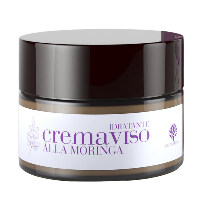 Crema viso anti-age alla Moringa, vasetto 50 ml