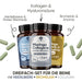I tre integratori del Set Gambe Perfette: microcircolo, collagene con vitamina C, inestetismi della cellulite