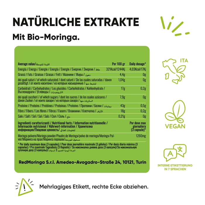 Kit Estate Anti-Cortisolo | Moringa Bio + Fosfatidilserina + Benessere Mentale | Stress · Energia · Equilibrio