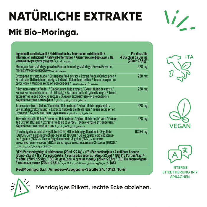 Kit Estate Anti-Cortisolo | Moringa Bio + Fosfatidilserina + Benessere Mentale | Stress · Energia · Equilibrio