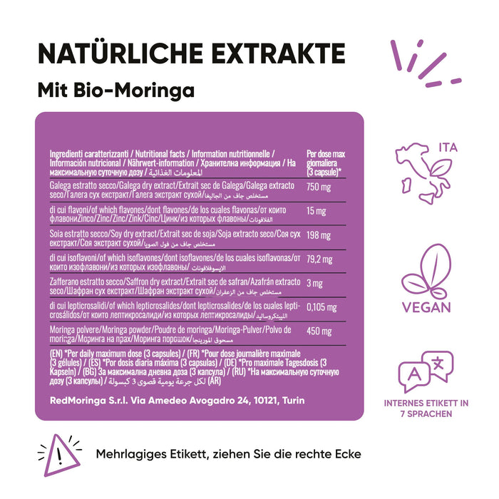 Postpartum Supplement for Breastfeeding & Mood | Galega & Saffron