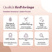 RedMoringa quality: Moringa in every formula, Made in Italy, GMP, recycled containers, transparent INCI