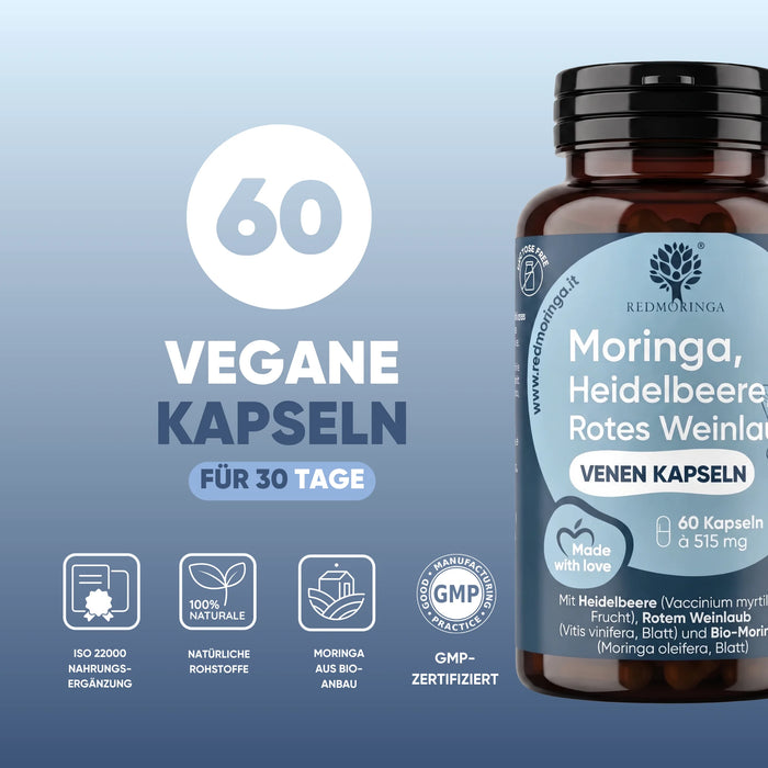 60 capsule vegetali per 1 mese, ISO 22000 e GMP