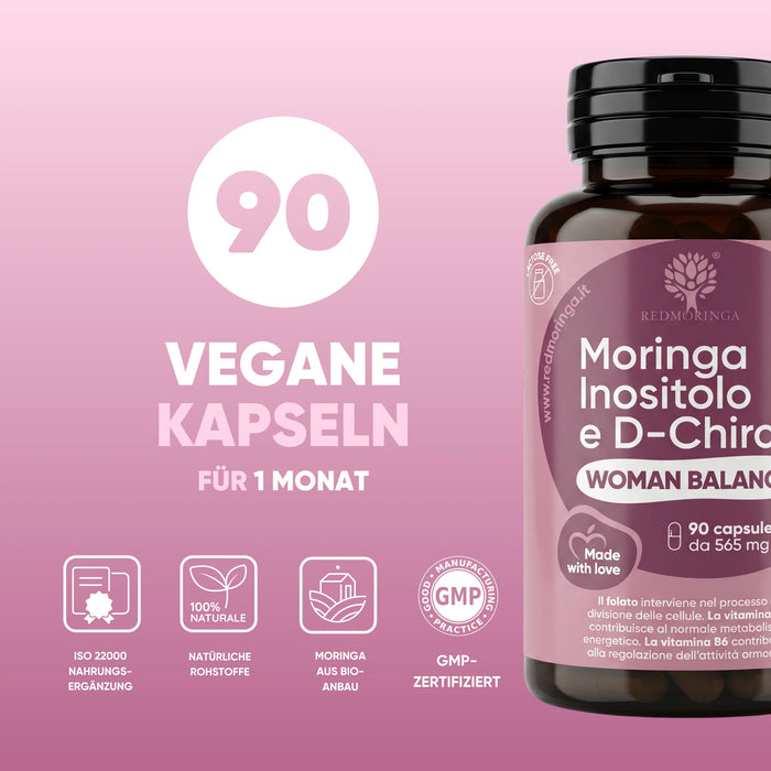 90 vegan capsules, 1-month course, ISO 22000 and GMP