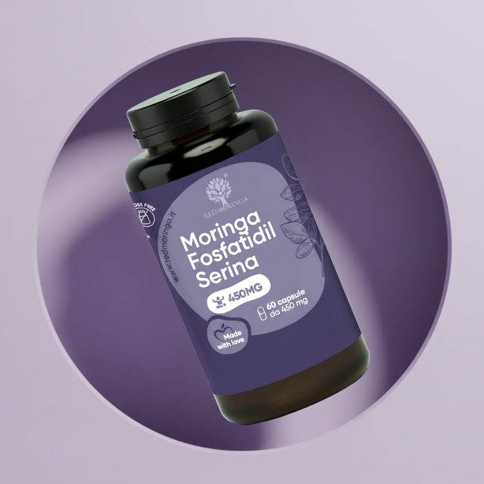 Phosphatidylsérine 450 mg + Moringa | Cortisol, stress