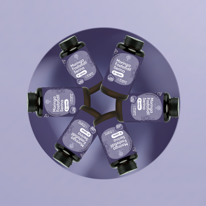 Phosphatidylsérine 450 mg + Moringa | Cortisol, stress