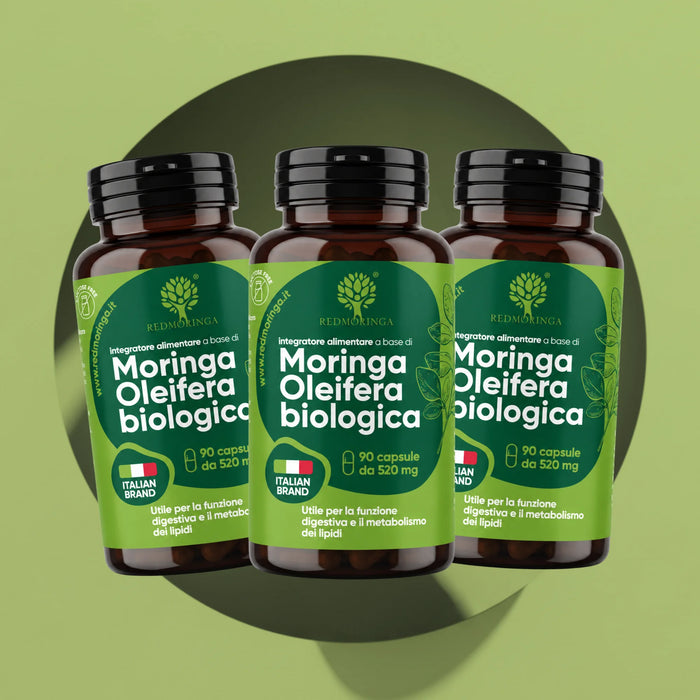 Moringa Oleifera Biologica | Integratore in capsule