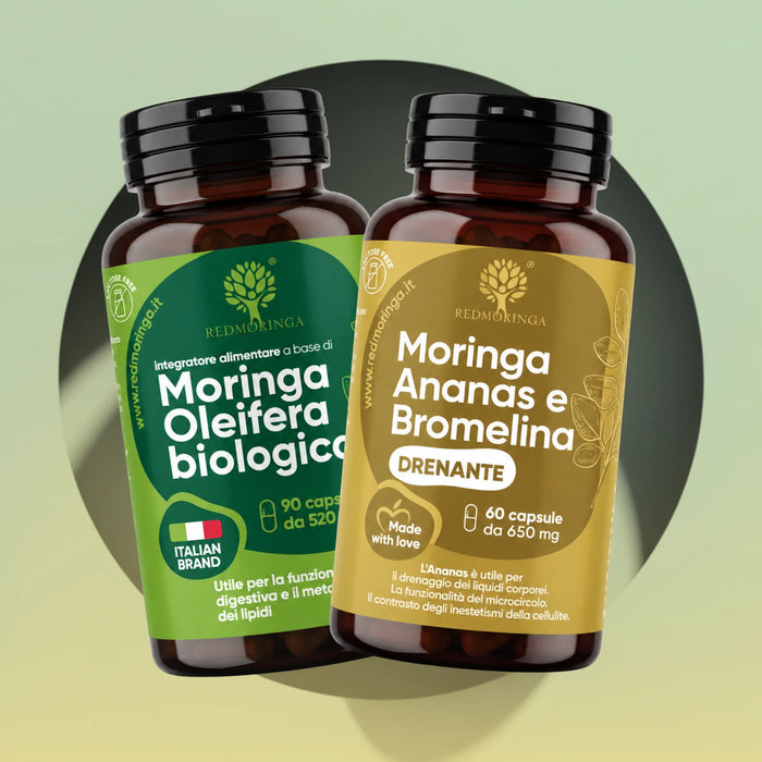 Programma Anticellulite per Pancia Piatta | Moringa e Bromelina