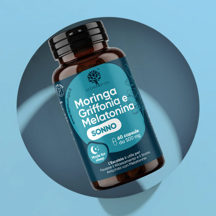 Integratore Sonno Profondo | Moringa, Griffonia e Melatonina