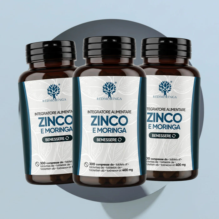 Integratore per Acne con Zinco e Moringa
