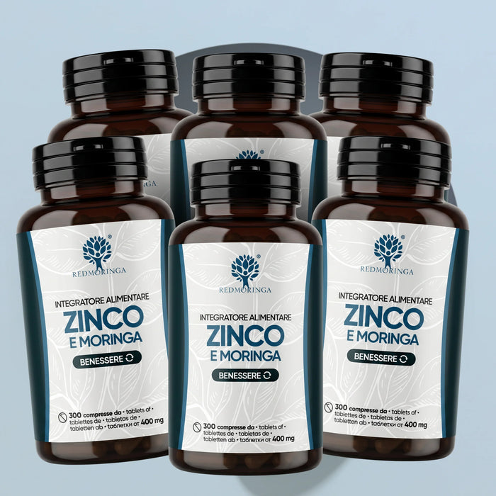 Integratore per Acne con Zinco e Moringa