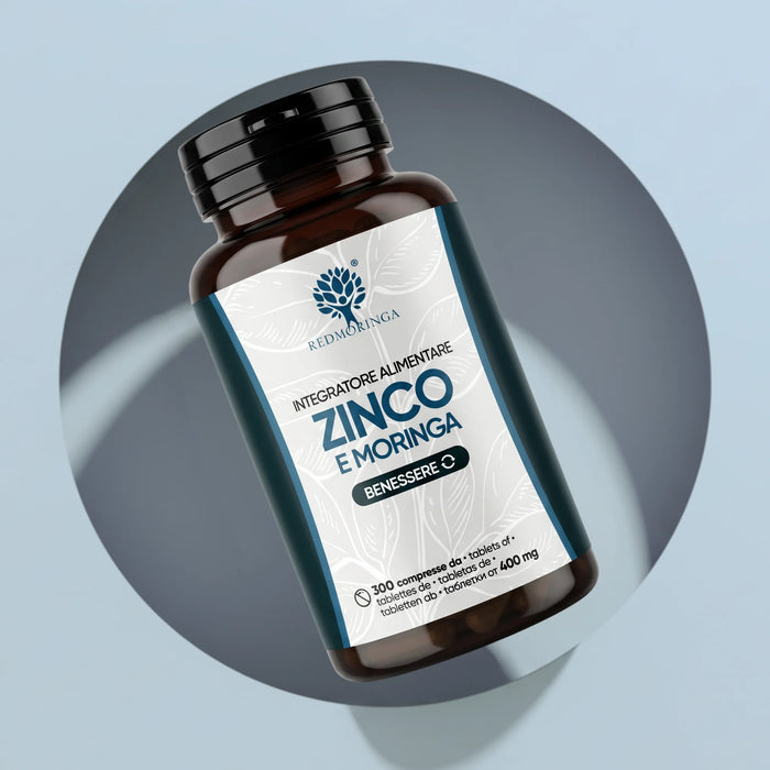 Integratore per Acne con Zinco e Moringa