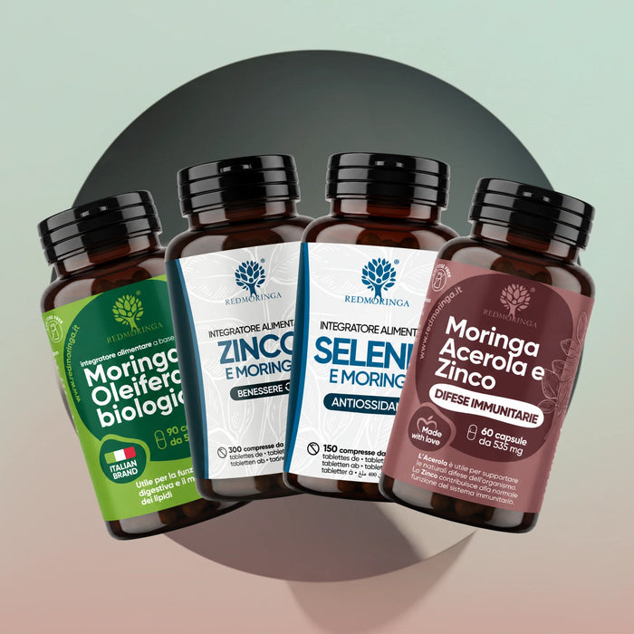 Trattamento Boost Difese Immunitarie | Integratori Zinco, Selenio, Moringa