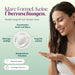 Clear formula: pomegranate, moringa, argan oil, rice proteins, plant-based cleansers
