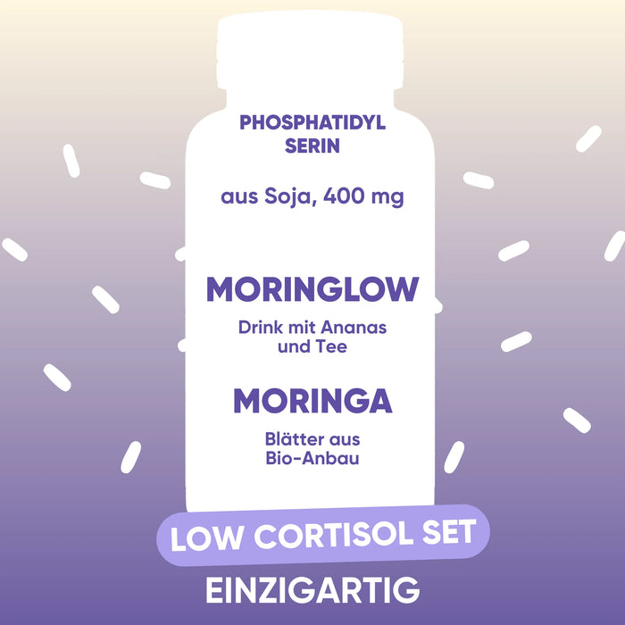 Phosphatidylserine, Moringa and Moringlow for fluid drainage