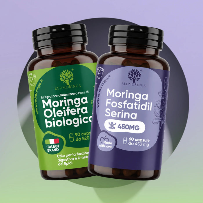 Phosphatidylserine 450mg + Moringa | Stress and Cortisol