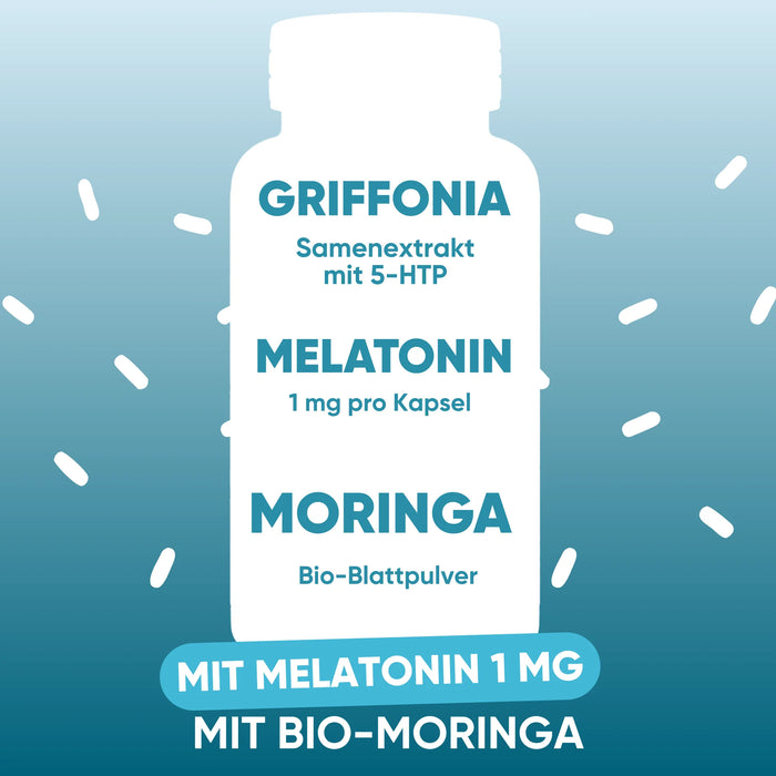 Griffonia, melatonina e Moringa bio