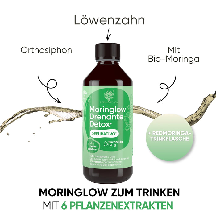 Moringlow con borraccia redmoringa