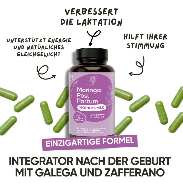 Postpartum Supplement for Breastfeeding & Mood | Galega & Saffron