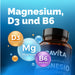 Magnesio, vitamina D3 e vitamina B6 in una capsula