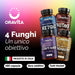 Oravita mushroom kit made in Italy: 480 capsules, zero additives, all standardised