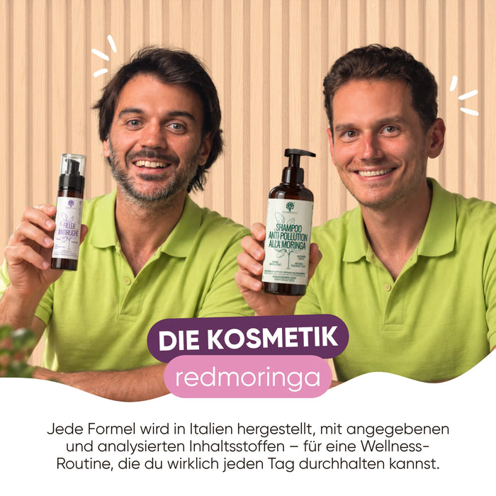 Trattamento Capelli Forti e Anti Grasso con Moringa