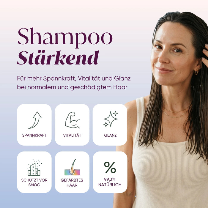 Program for strong and clean hair up to 72 hours | 100% Natural