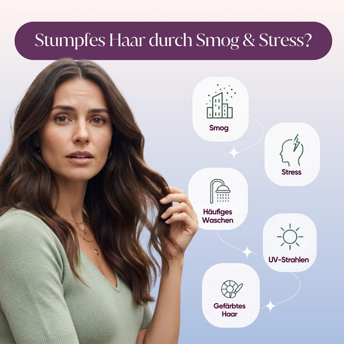 Program for strong and clean hair up to 72 hours | 100% Natural