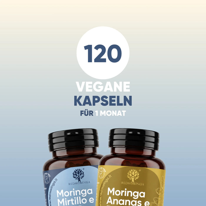 120 capsule vegetali, 1 mese di trattamento