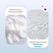 Gentle foam, rinses out easily: light hair with the RedMoringa Shampoo