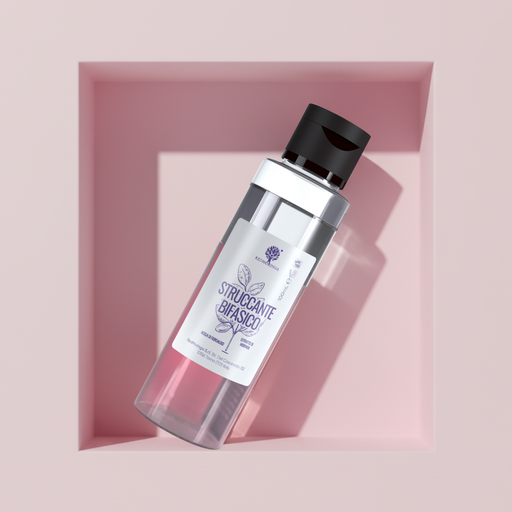 Struccante bifasico naturale RedMoringa per viso e occhi, rimuove trucco e impurità con delicatezza lasciando la pelle morbida e pulita.