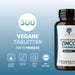 300 compresse vegetali per 10 mesi, ISO 22000 e GMP